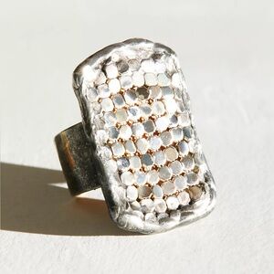 Mikal Winn x Free People Chainmail Ring silver